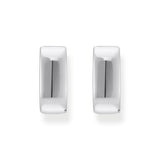 THOMAS SABO Hoop earrings in angular shape Medium