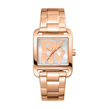 DKNY Iconic - City Maxi Rose Gold Stainless Steel 29x37mm Watch