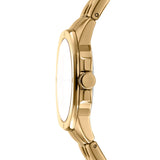 DKNY Logo -Brooklyn Midi Gold Stainless Steel 34mm Watch