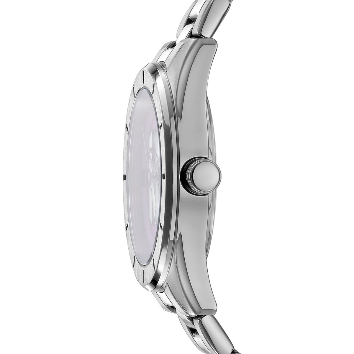 DKNY Logo -Chambers Midi Silver Stainless Steel 34mm Watch