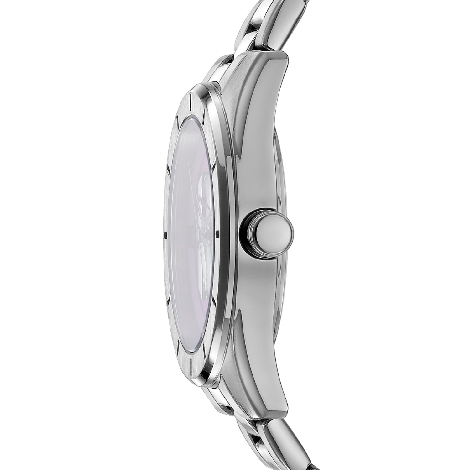 DKNY Logo -Chambers Midi Silver Stainless Steel 34mm Watch