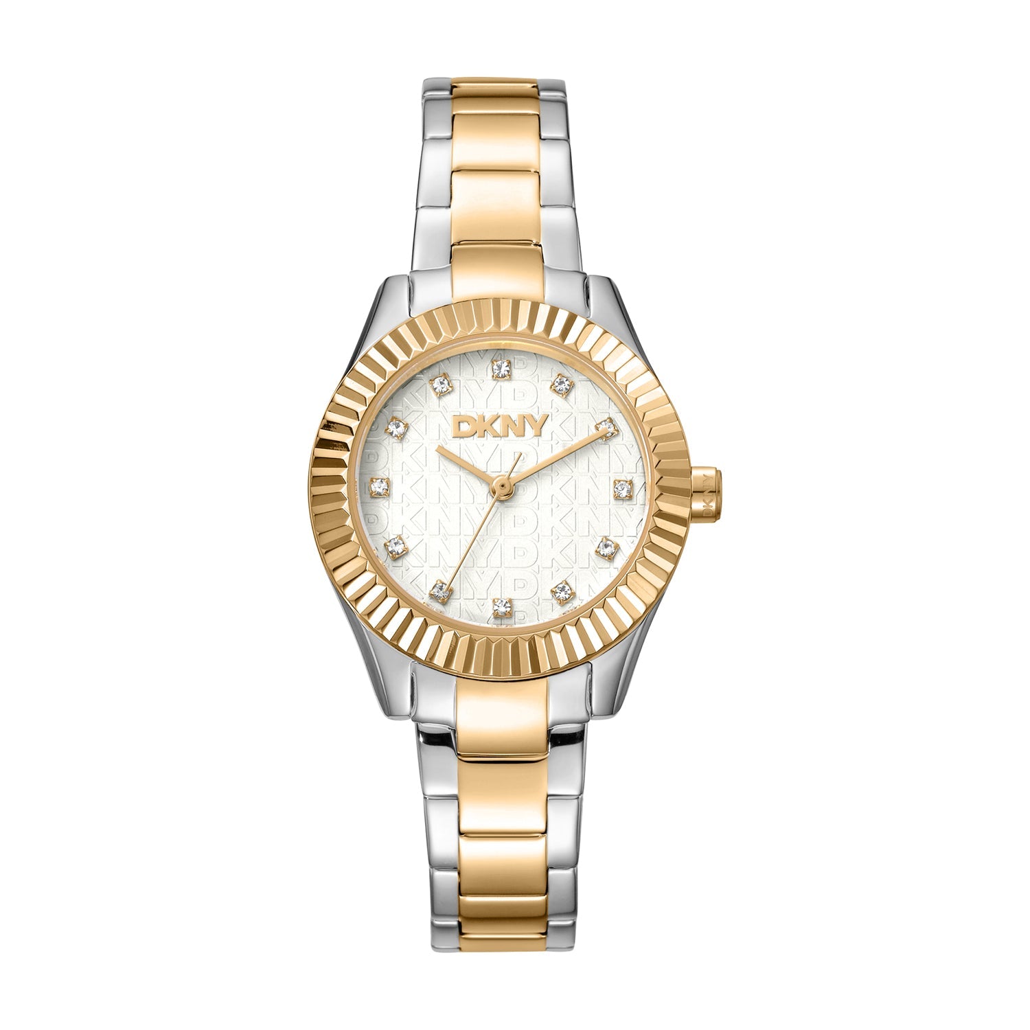 DKNY Everyday -Chambers Glitz Two-Tone Stainless Steel 30mm Watch