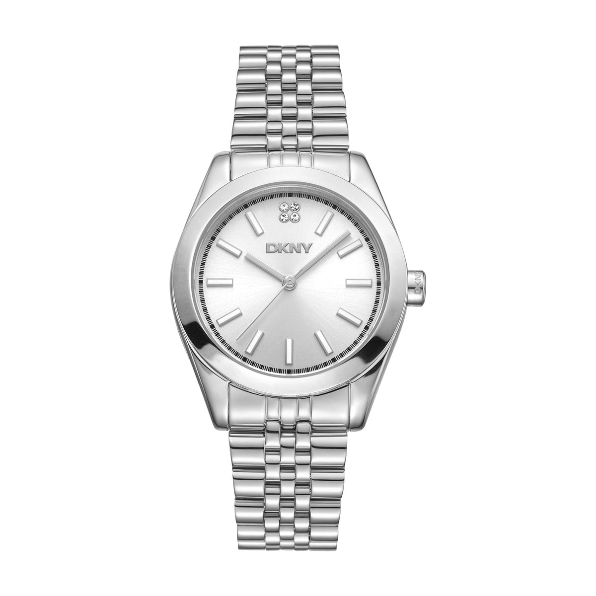 DKNY Everyday -Notlia Midi Silver Stainless Steel 32mm Watch