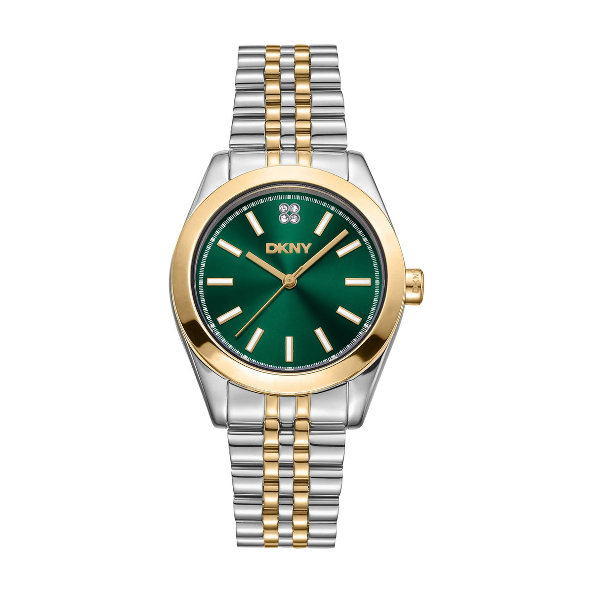 DKNY Everyday -Notlia Midi Two-Tone Stainless Steel 32mm Watch