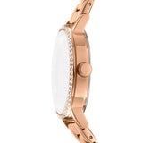 DKNY Logo -Soho Logo Rose Gold Stainless Steel 36mm Watch