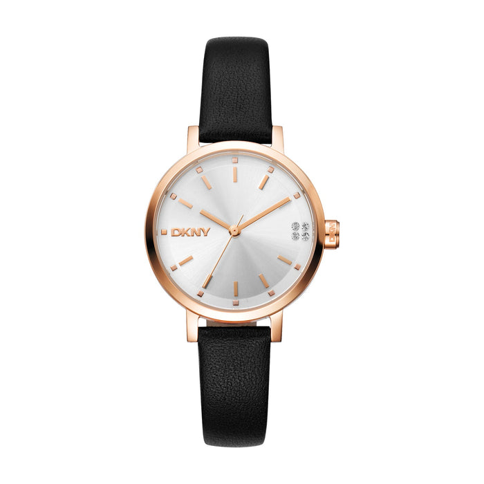 DKNY Urban -Soho Glitz Rose Gold Stainless Steel 30mm Watch