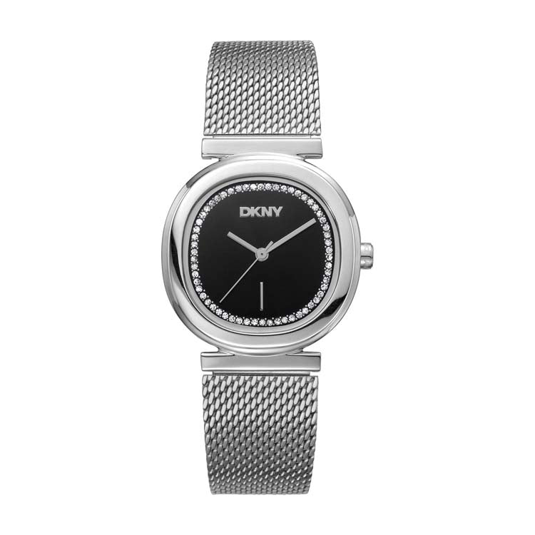 DKNY Evening Silver Stainless Steel 30mm Watch