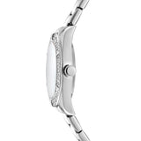 DKNY Evening Silver 30mm Silver Dial Womens Watch