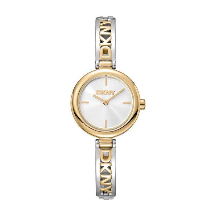 DKNY Logo Two-Tone Stainless Steel 26mm Watch