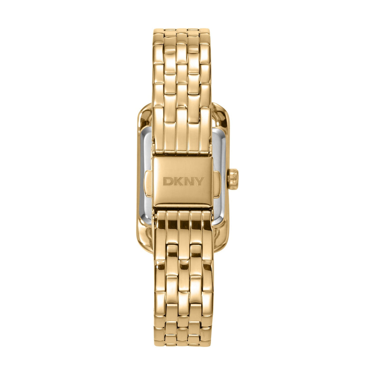 DKNY Signature Shape Gold 20x33mm Green Dial Womens Watch