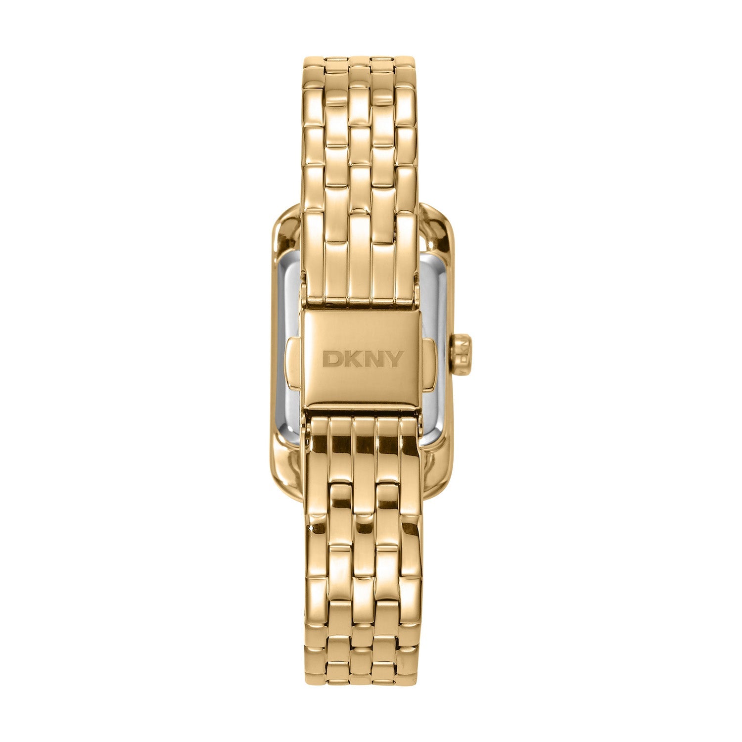DKNY Signature Shape Gold 20x33mm Green Dial Womens Watch