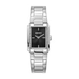 DKNY Evening Silver Stainless Steel 23x30mm Watch
