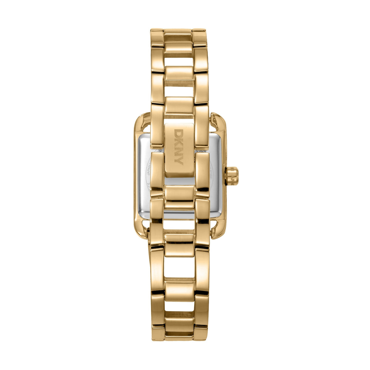 DKNY Mini Gold 21x27mm Womens Watch + Gold Bracelet