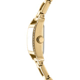 DKNY Mini Gold 21x27mm Womens Watch + Gold Bracelet