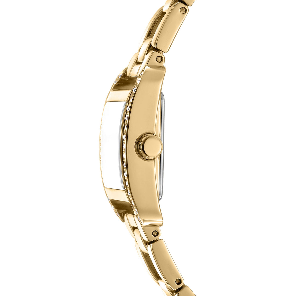 DKNY Mini Gold 21x27mm Womens Watch + Gold Bracelet