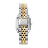 DKNY Signature Shape Two-Tone 27x34mm Silver Dial Womens Watch