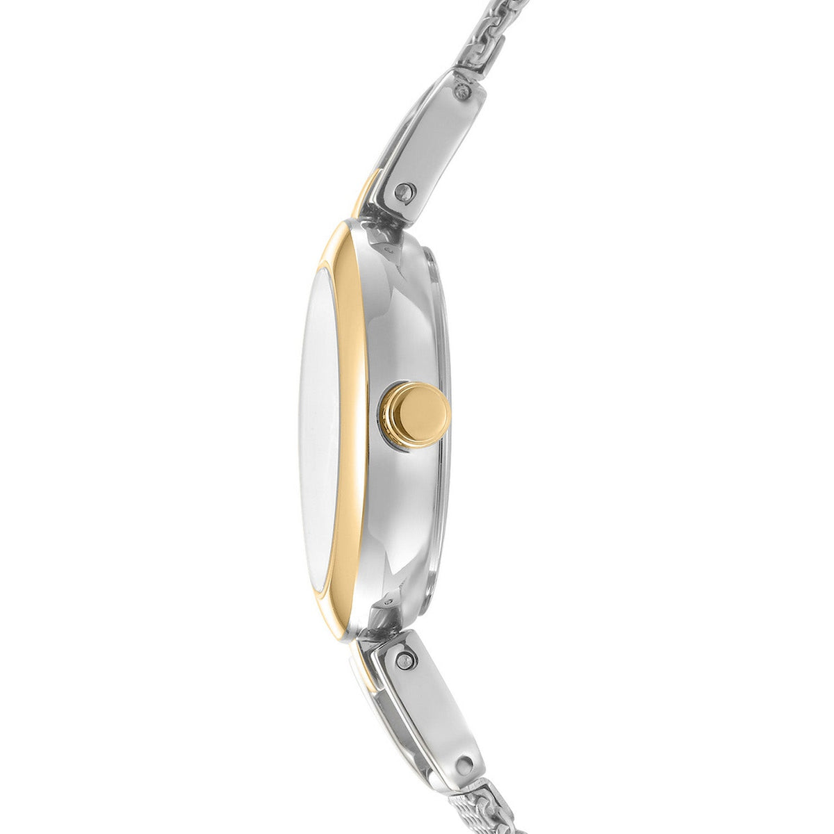 DKNY Milanese Two-Tone 26mm Green Dial Womens Watch