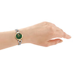 DKNY Milanese Two-Tone 26mm Green Dial Womens Watch