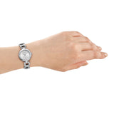 DKNY Open Link Silver 28mm Silver Dial Womens Watch