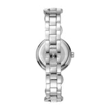 DKNY Open Link Silver 28mm Pink Womens Watch