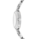 DKNY Open Link Silver 28mm Pink Womens Watch
