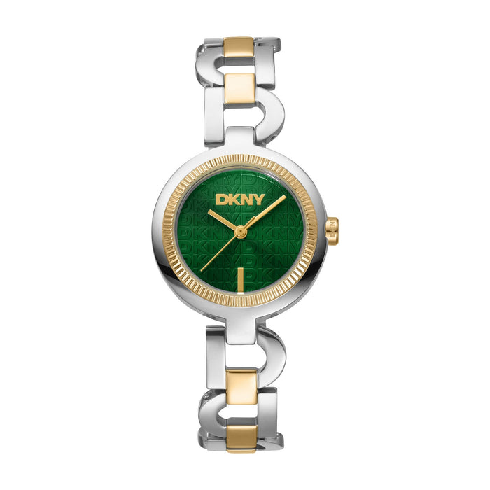 DKNY Open Link Two-Tone 28mm Womens Watch