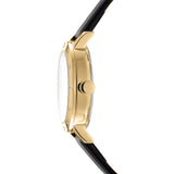 DKNY Essentials Gold 28mm Silver Dial Womens Watch + Gold Bracelet