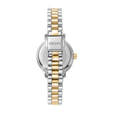 DKNY Essentials Two-Tone 28mm Green Dial Womens Watch + Gold Bracelet
