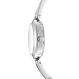 DKNY Half Bangle Silver 26mm Womens Watch