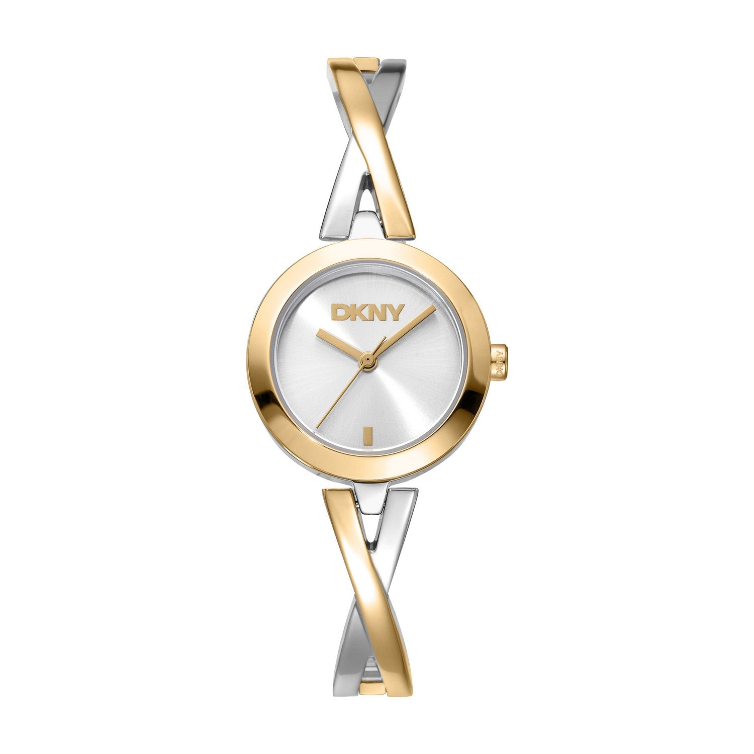 DKNY Half Bangle Gold Two-Tone 26mm Womens Watch