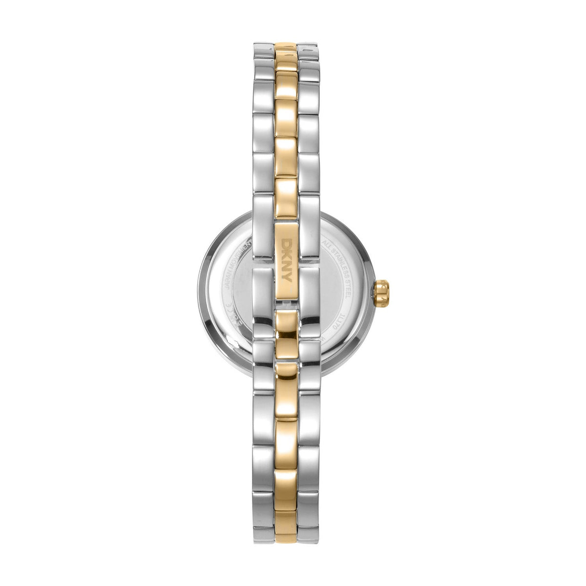 DKNY Half Bangle Gold Two-Tone 26mm Womens Watch