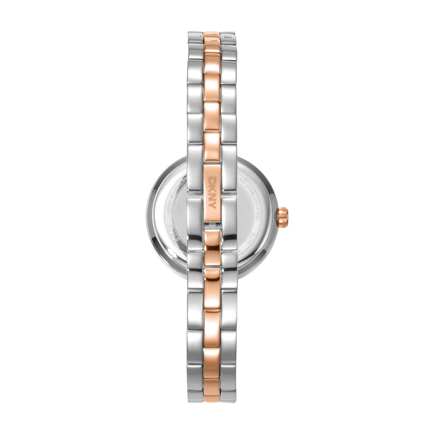 DKNY Half Bangle Rose Two-Tone 26mm Womens Watch