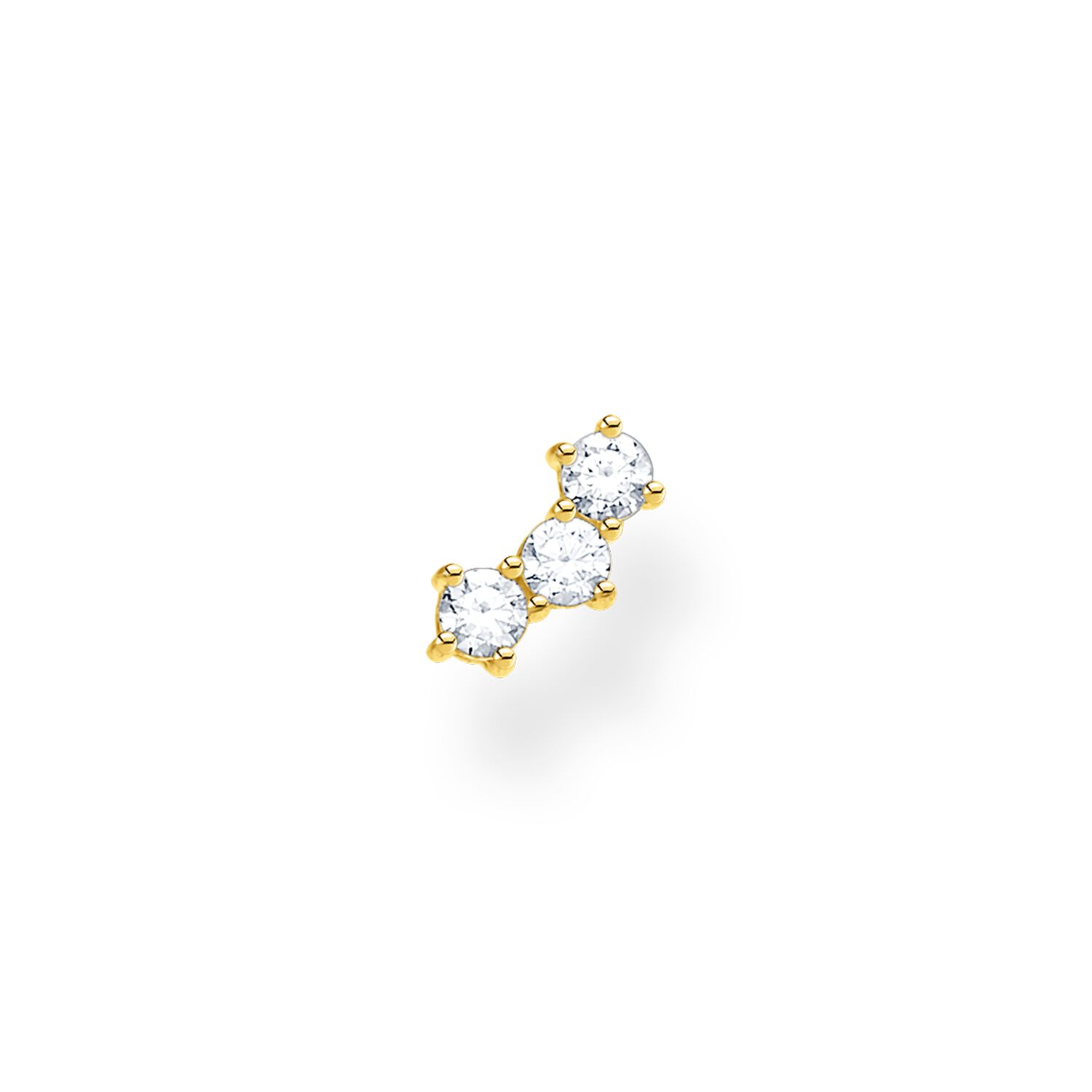 THOMAS SABO Ear Stud White Stones (Single)