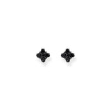 THOMAS SABO Blackened small ear studs with black zirconia