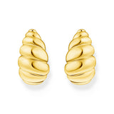 THOMAS SABO Organic shapes twisted ear studs