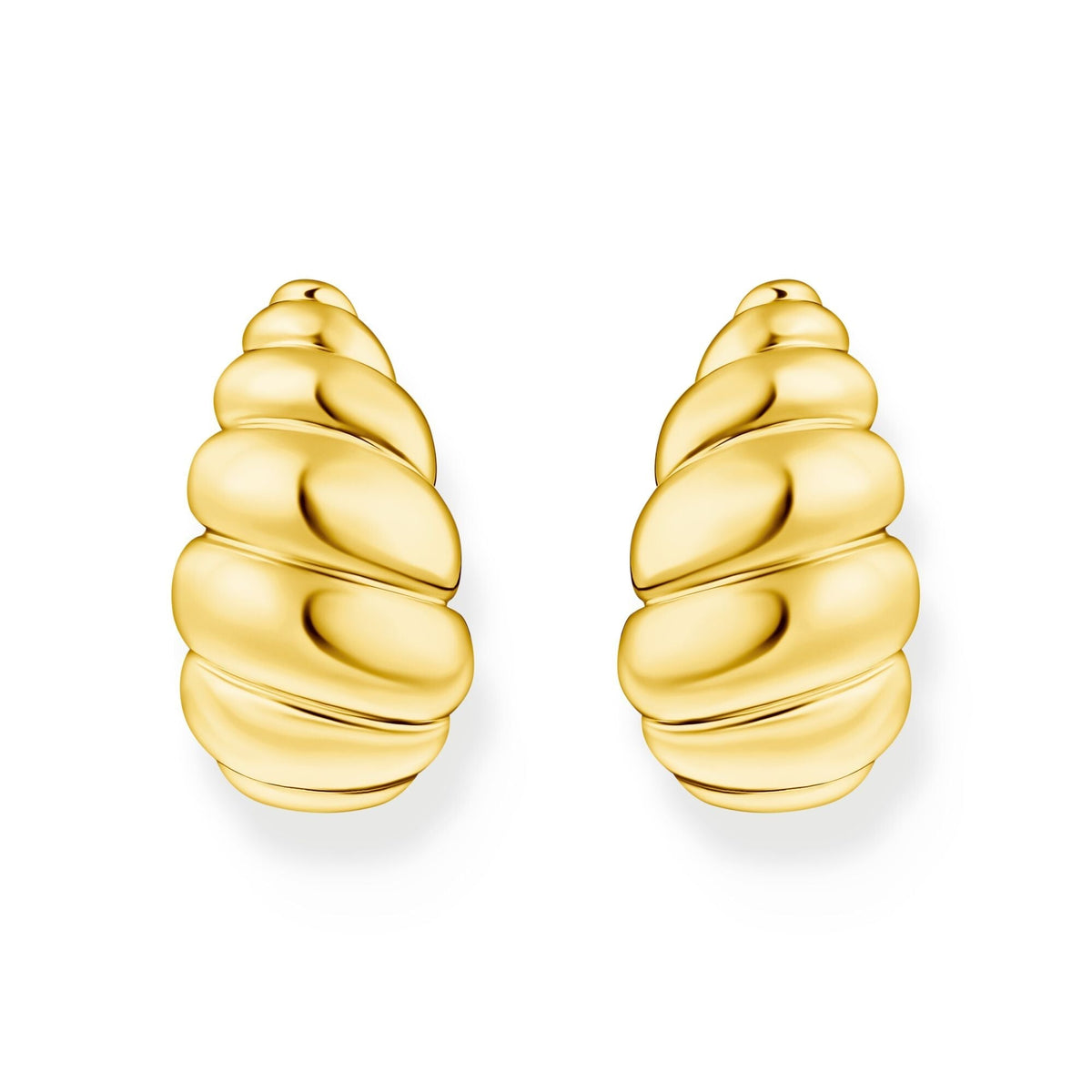 THOMAS SABO Organic shapes twisted ear studs