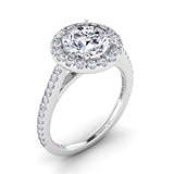 White gold|Round