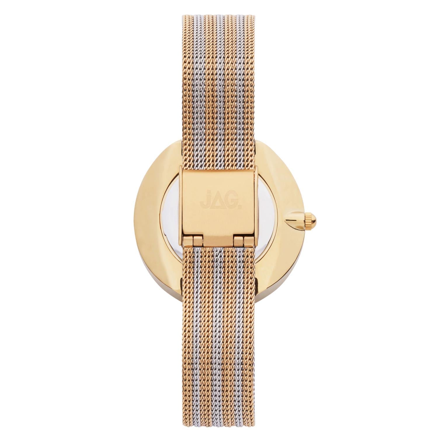 Jag Tegan White Alloy 34mm Watch