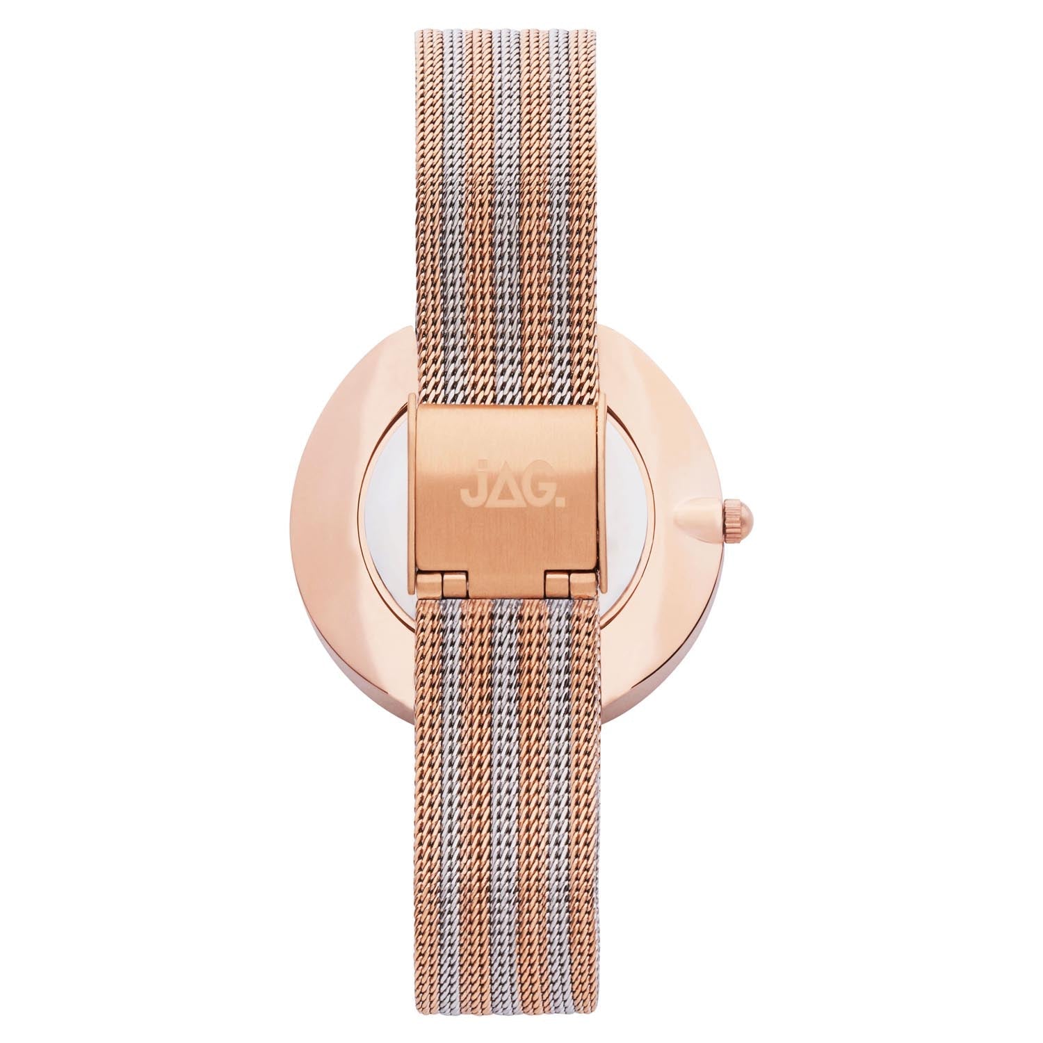 Jag Tegan White Alloy 34mm Watch