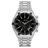 Jag Boss Silver Stainless Steel 46mm Watch