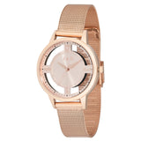 Jag Como Rose Stainless Steel Mesh 36mm Watch
