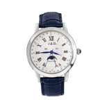 Jag Mosman Silver Stainless Steel 42mm Watch