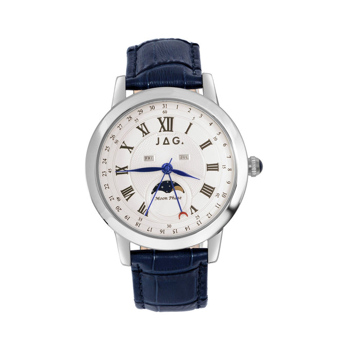 Jag Mosman Silver Stainless Steel 42mm Watch