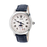 Jag Mosman Silver Stainless Steel 42mm Watch