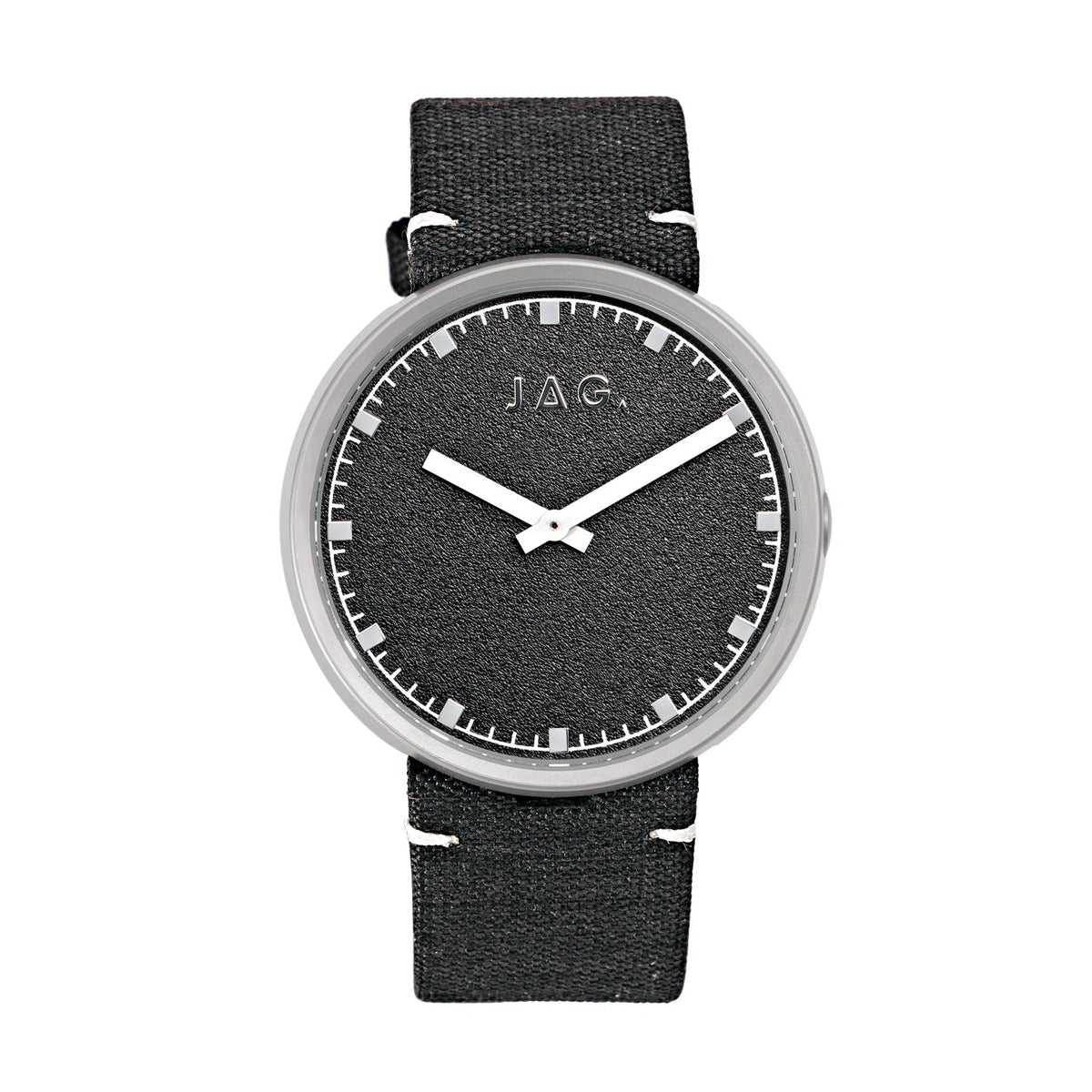 Jag Cronulla Silver Stainless Steel 42mm Watch