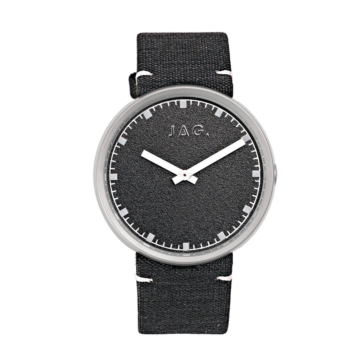 Jag Cronulla Silver Stainless Steel 42mm Watch