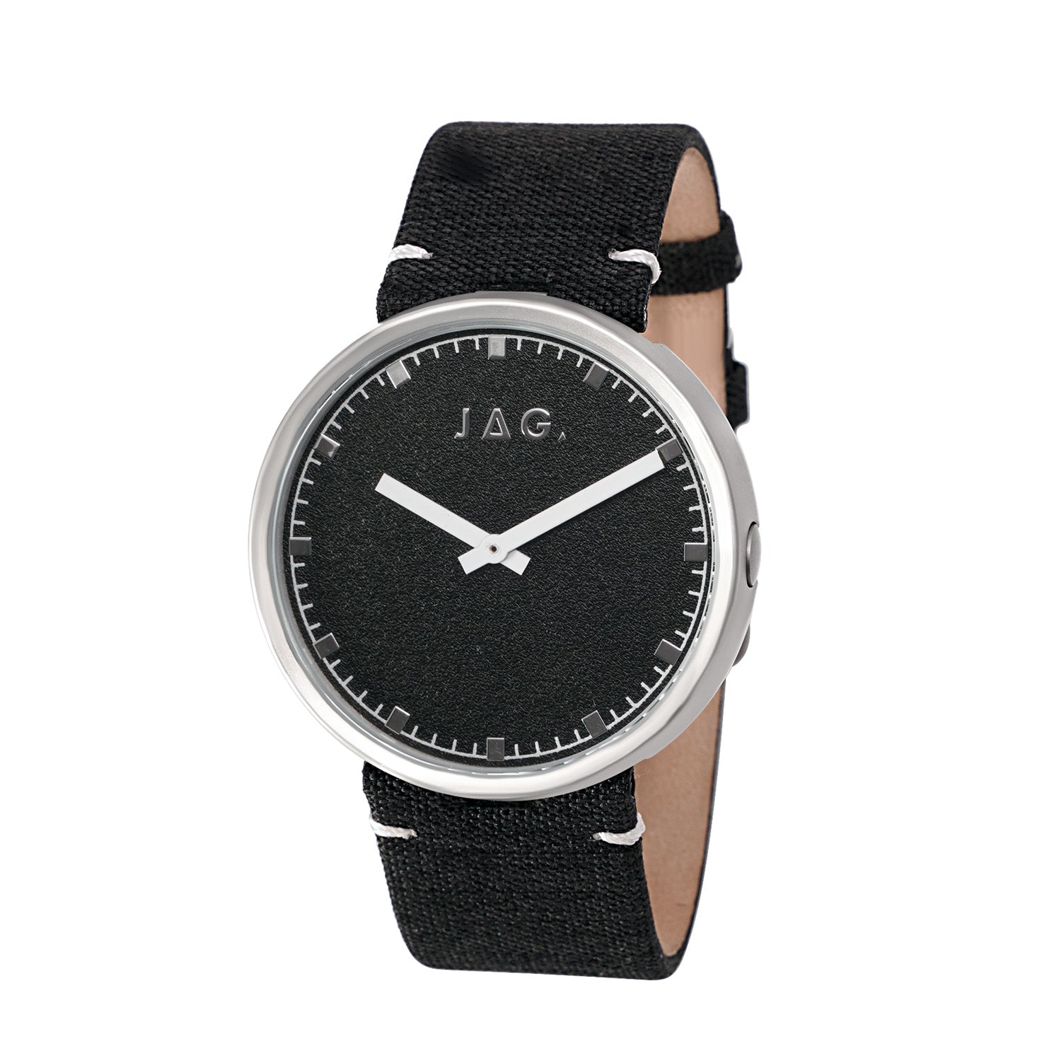 Jag Cronulla Silver Stainless Steel 42mm Watch