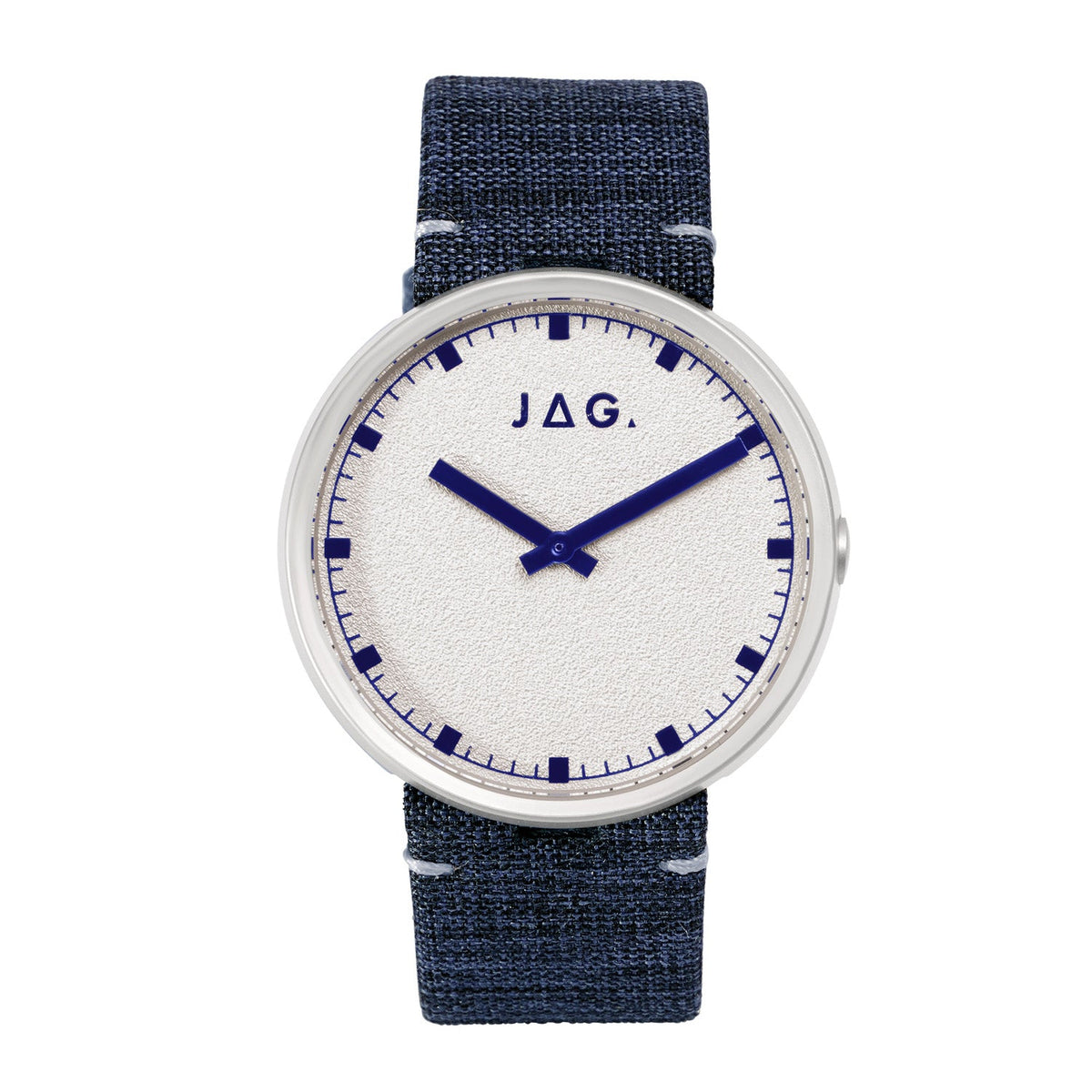 Jag Cronulla Silver Stainless Steel 42mm Watch