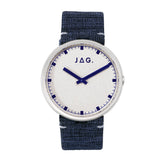 Jag Cronulla Silver Stainless Steel 42mm Watch