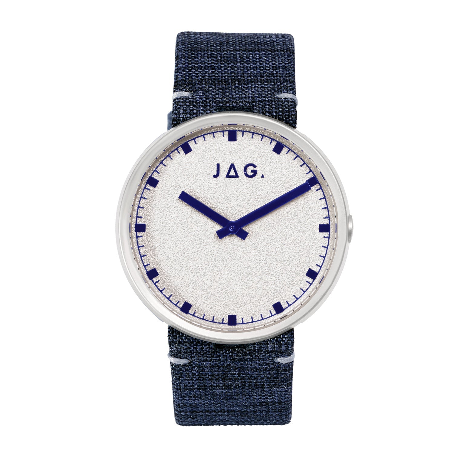 Jag Cronulla Silver Stainless Steel 42mm Watch